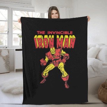 Discover Iron Man 1968-96 Fleece Blankets