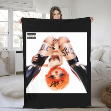 Discover Ice Spice Like..? EP Cover Unisex Fleece Blankets