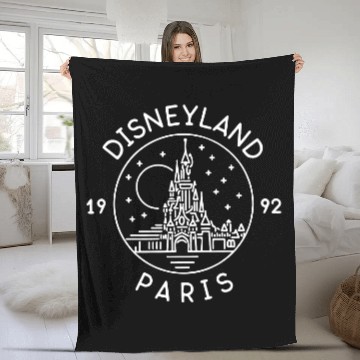 Discover Disneyland Paris Fleece Blankets