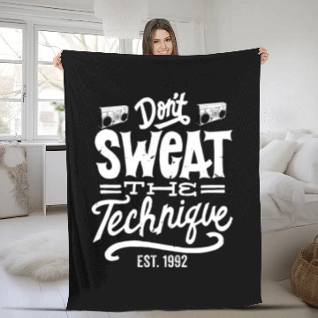 Discover Eric B. and Rakim Old School Hip Hop Premium Fleece Blankets