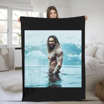 Discover Jason Momoa Fleece Blankets