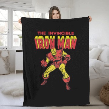 Discover Iron Man 1968-96 Baseball Jerseys Fleece Blankets