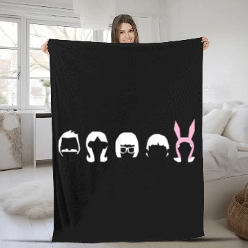 Discover Bobs Burgers Fleece Blankets