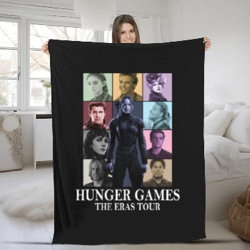 Discover Eras Tour - Hunger Games Baseball Tees Fleece Blankets