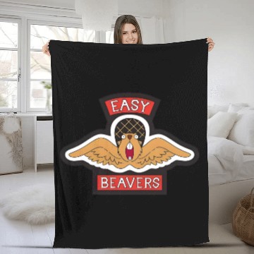 Discover Easy beavers - Bobs Burgers - Baseball Jerseys Fleece Blankets
