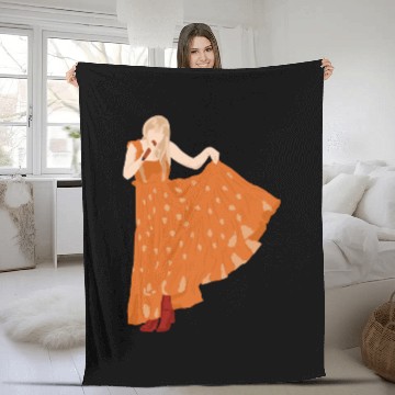 Discover evermore eras tour Fleece Blankets