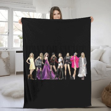Discover TaylorSwift Taylor's Era Folklore Fleece Blankets