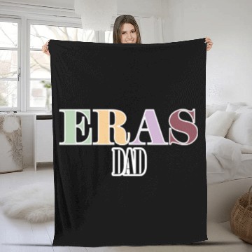 Discover Eras Tour Dad Fleece Blankets