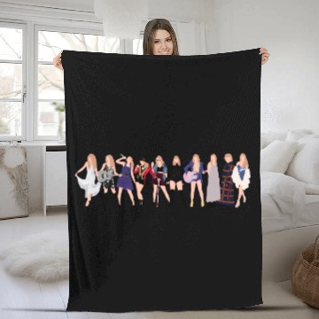 Discover Tay.lor S.wi.ft ERA's Tour Reading Hawaiians Fleece Blankets