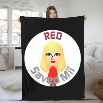 Discover Tayl0r Swift - Red Saved Mii Fleece Blankets