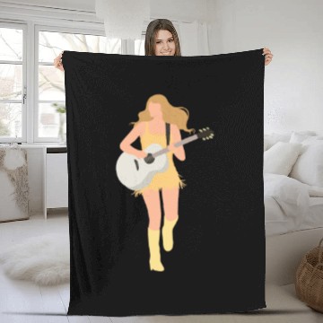 Discover Eras tour fearless Fleece Blankets