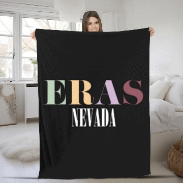 Discover Eras Tour Nevada Fleece Blankets