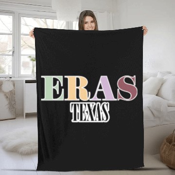 Discover Eras Tour Texas Fleece Blankets