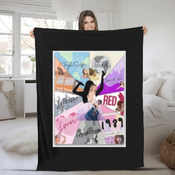 Discover the singer's Eras Tour Fleece Blankets
