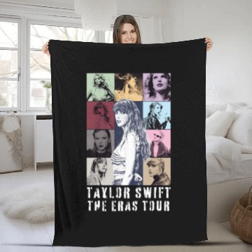 Discover Swift Eras Tour Zip Fleece Blankets