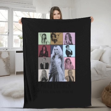Discover Miley Cyrus Eras Tour Fleece Blankets