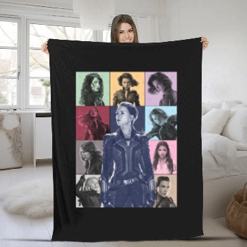 Discover Black Widow Eras Tour Hawaiians Fleece Blankets