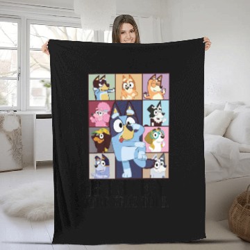 Discover BlueyDad Eras Tour classique Zip Fleece Blankets