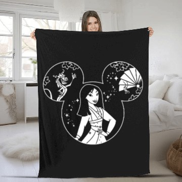 Discover Disney Mulan Fleece Blankets