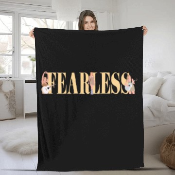Discover Fearless eras tour art Fleece Blankets