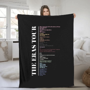 Discover ERAS TOUR Setlist Hawaiians Fleece Blankets