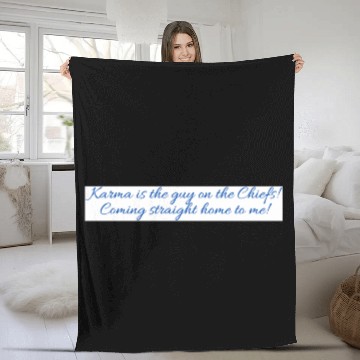 Discover Karma Lyric taylorr Swift Travis Kelce Baseball Tees Fleece Blankets