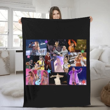Discover eras tour!! (1) Baseball Tees Fleece Blankets