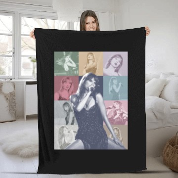 Discover eras tour Baseball Tees Fleece Blankets
