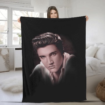 Discover Trevco Elvis Presley The Stare Women's Fleece Blankets