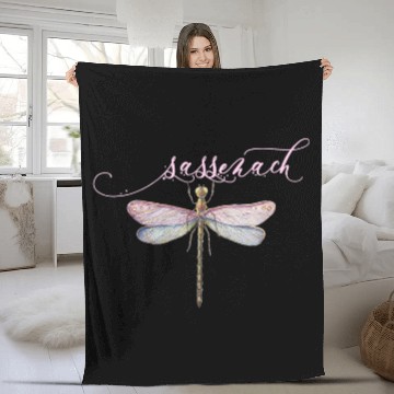 Discover Outlander Sassenach Dragonfly Fleece Blankets