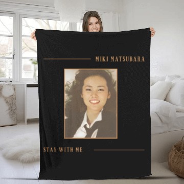 Discover miki matsubara vintage - Miki Matsubara - Fleece Blankets