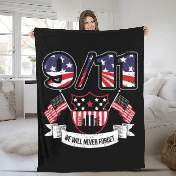 Discover Patriot Day Fleece Blankets