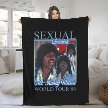 Discover Coming to America Randy Watson Vintage Fleece Blankets