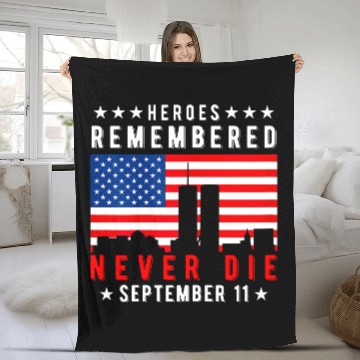 Discover Patriot Day Fleece Blankets