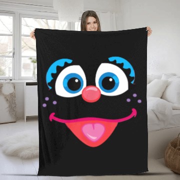 Discover Street Abby Cadabby Face Fleece Blankets