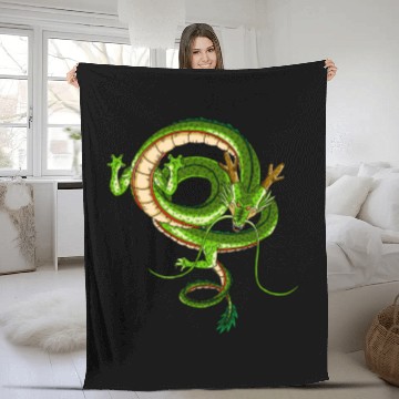 Discover DragonBallz Shenron Fleece Blankets