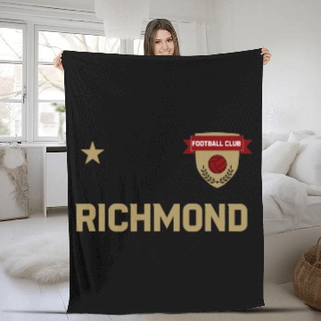 Discover Richmond Soccer Jersey Fleece Blankets