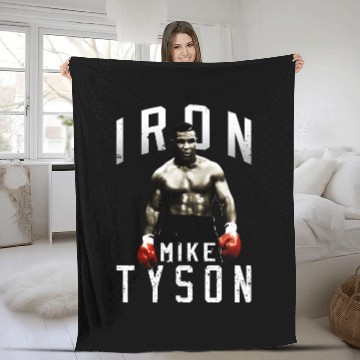 Discover Mike Tyson Fleece Blankets