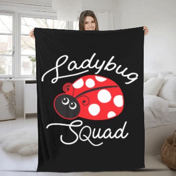 Discover Ladybug Squad Fleece Blankets