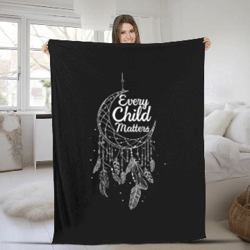Discover Every Child Matters Orange Day Teachers Fleece Blankets