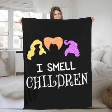 Discover I Smell Chirlden Halloween Fleece Blankets