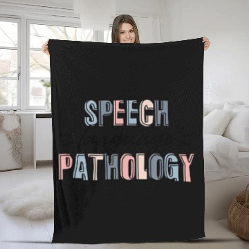 Discover Speech Language Pathology Fleece Blankets