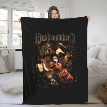 Discover Mushroomhead Music Band Hawaiians Fleece Blankets