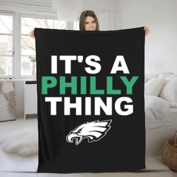 Discover It's A Philly Thing- Fleece Blankets
