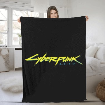 Discover Cyberpunk 2077 Fleece Blankets - Cyberpunk 2077 - Fleece Blankets