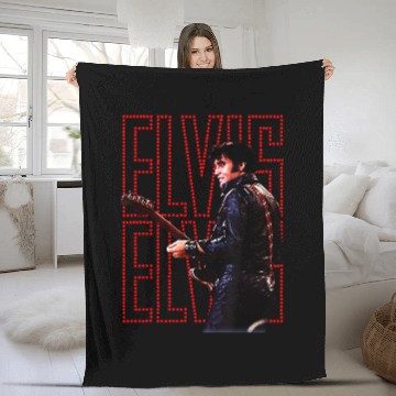 Discover Elvis Presley  68 Comeback Special Fleece Blankets