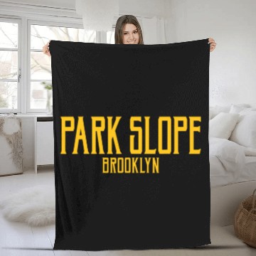 Discover Park Slope Brooklyn NY Fleece Blankets