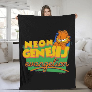 Discover Genesis Evangelion Garfield Classic Fleece Blankets