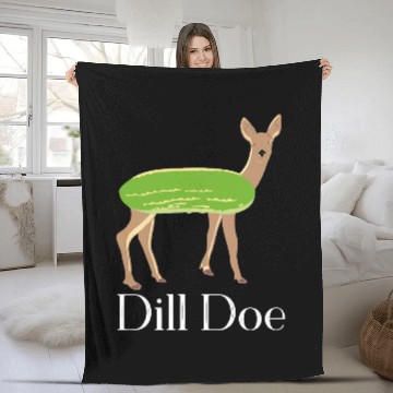 Discover Dill Doe Fleece Blankets