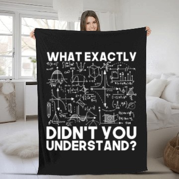 Discover Science Gift Idea Physicist Math Physics Fleece Blankets